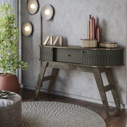 Aparador Para Sala 2 Portas 3061 Jade Oliva MDT - 7