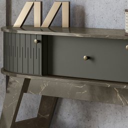 Aparador Para Sala 2 Portas 3061 Jade Oliva MDT - 5