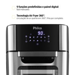 Fritadeira Elétrica + Forno Ovenfryer 12l Philco | 127v - 4
