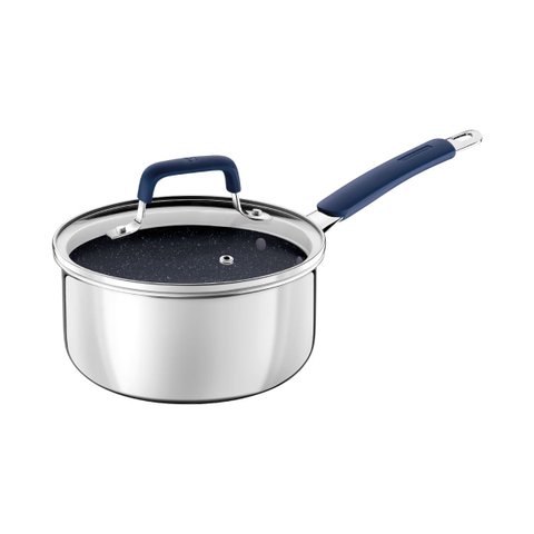 Panela Tramontina Romagna Aço Inox Cerâmico Black Stone 18 Cm 2,25 L