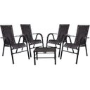 Ver imagem 1 de Conjunto 4 Cadeiras E Mesa de centro Bela para Área, Edícula entre outros