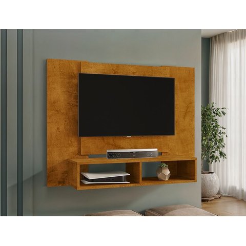 Painel para Tv até 48 Polegadas com 2 Nichos Navi Naturale
