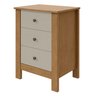 Mesa de Cabeceira 3 Gavetas Maggiore New - 11