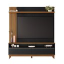 Ver imagem 3 de Rack com Painel para Tv até 65” 2 Portas Nt1335 Preto/freijó