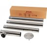 Kit Chamine Inox 120mm Zatti - Unico - 1