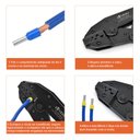 Ver imagem 7 de Alicate de Crimpar Terminais Ilhós Tubular 0,5 até 16mm²