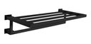 Ver imagem 1 de Toalheiro Rack 60 Cm Inox Preto Fosco - Kromus Rt0308b
