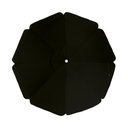 Ver imagem 3 de Guarda-sol Ombrelone Bagum Premium Fps 100 2,40m Mor Cor:preto
