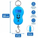 Ver imagem 3 de Balança de Gancho Digital Eletrônica de Mão 50kg para Pesca