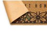 Tapete de Entrada Cleankasa 40cm X 60cm Flores Terral Kapazi - 3