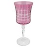 Taça P/água Bohemia Grace Lapi. Cristal 300ml 22cm Magenta - 1