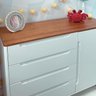 Cômoda 4 Gavetas e 1 Porta Soft com Tampo Madeira - 5