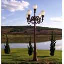 Ver imagem 4 de Poste do Café 4 Braços H: 4M Praça Jardim Fazenda Ferro Fundido Pronto Artes DECORAÇÃO DE FAZENDA