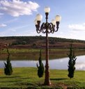 Ver imagem 4 de Poste do Café 4 Braços H: 4M Praça Jardim Fazenda Ferro Fundido Pronto Artes DECORAÇÃO DE FAZENDA
