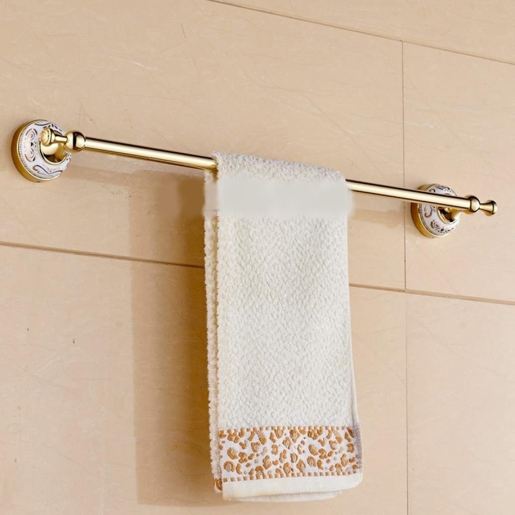 Kit De Acessório Banheiro Em Metal Dourado Lavabo 4 Peças - 5