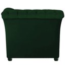 Ver imagem 4 de Sofá Recamier Divã Chesterfield 200cm Sofia Suede Verde Capitonê- Mabe Magazine