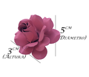 Ver imagem 2 de Kit Rosinhas Artesanais 50 Unidades Preço De Fábrica Várias Cores Libertas Rosas Rosa Mini