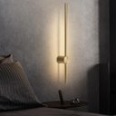 Ver imagem 1 de Luminária Arandela 60cm Parede 360° Led 3x1 Barra Luz Indireta Gimpo Kjbd-171-gold-60