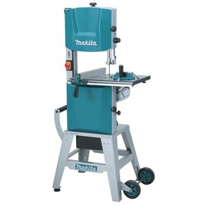 Serra Fita de Bancada Industrial 900w com Iluminação Guia Reta e de Ângulo Lb1200f 220v Makita