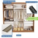 Ver imagem 6 de Guarda Roupa Casal Premium Itália 205,9cm 3 Portas 4 Gavetas Yescasa