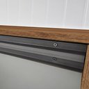 Ver imagem 7 de Guarda Roupa Casal Premium Itália 205,9cm 3 Portas 4 Gavetas Yescasa Marrom/Carvalho