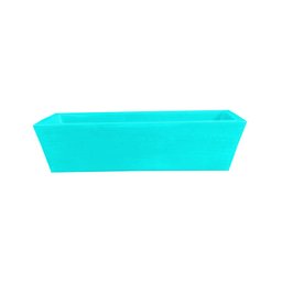 Kit 3 Vasos para plantar Horta Suculenta Temperos com suporte 50cm Polietileno BGPLASTICOS V22 AZUL  - 2