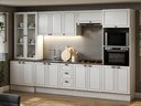 Ver imagem 1 de Cozinha Completa 6pçs Americana Branco/ebano C/ Rodape