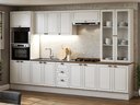 Ver imagem 6 de Cozinha Completa 6pçs Americana Branco/ebano C/ Rodape