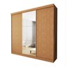 Guarda  Roupa Casal Premium Evidence 205,9cm com Espelho 3 Portas 4 Gavetas Minastex        - 4
