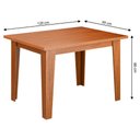 Ver imagem 3 de Mesa de Jantar 4 Lugares Multimóveis Cr50224 Cinamomo