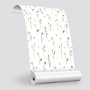 Ver imagem 5 de Papel de Parede Adesivo Flores Delicadas Lavável Fosco 3m