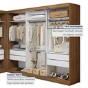 Ver mais imagens de Closet Casal sem Portas 8 Gavetas Paris Duo Premium