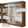 Closet Casal sem Portas 8 Gavetas Paris Duo Premium - 8