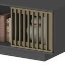 Ver imagem 6 de Rack para Tv 85 Polegadas 200cm 2 Portas Cielo