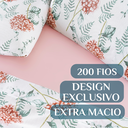 Ver imagem 3 de Conjunto de Lencol Casal Queen Size Selin 04 Pçs Toque Super Macio Cotton:rosa