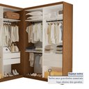 Ver imagem 4 de Closet Casal sem Portas 2 Módulos 6 Gavetas França