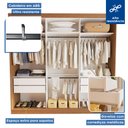 Ver imagem 2 de Closet Casal sem Portas 4 Gavetas Paris