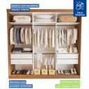 Ver imagem 3 de Closet Casal sem Portas 4 Gavetas Paris