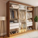 Ver imagem 1 de Closet Casal sem Portas 4 Gavetas Paris