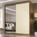 Ver imagem 1 de Guarda-roupa Casal 2 Portas com Espelho Star