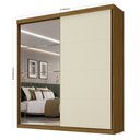 Ver imagem 3 de Guarda-roupa Casal 2 Portas com Espelho Star