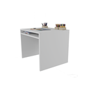 Ver imagem 2 de Mesa de Estudos com Prateleira e Nicho Porta Lápis e Caneta Cristal 100% Mdf