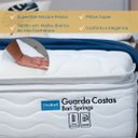 Ver imagem 4 de Conjunto Box Mola Ensacada Probel Guarda Costas Bari Solteiro 88x58cm