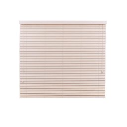 Persiana Horizontal Bambu 50mm Patina 120 (L) X 140 (A) cm Marrom 1,20 x 1,40 m Cortina Madeira Luxo - 1