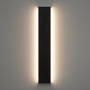 Ver imagem 2 de Arandela Stella Reflex Led 72cm Ip65 20w Bivolt Preto - 3000k - Luz Amarela
