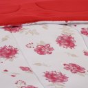 Ver imagem 4 de Edredom Solteiro Bella Cama Malha 125g/m² 100% Algodão 160x220cm Bene Casa Vermelho