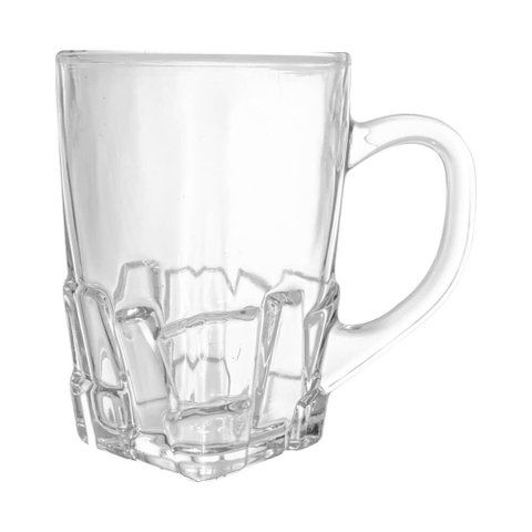 Caneca de Café em Vidro Texas 170ml 1 Peça - casambiente