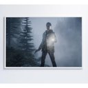 Ver imagem 1 de Quadro Jogo Resident Evil 120x80 Cm Tecido Canvas