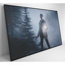 Ver imagem 4 de Quadro Jogo Resident Evil 120x80 Cm Tecido Canvas