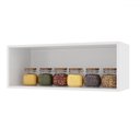 Ver imagem 2 de Armário Aéreo Cozinha 80 Cm 1 Porta Basculante 6123.4 Branco - Indékes